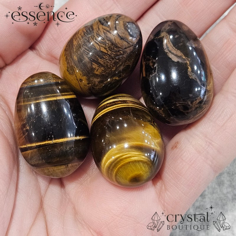 Tiger's Eye Egg 30mm