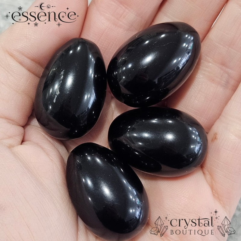 Black Obsidian Egg 30mm