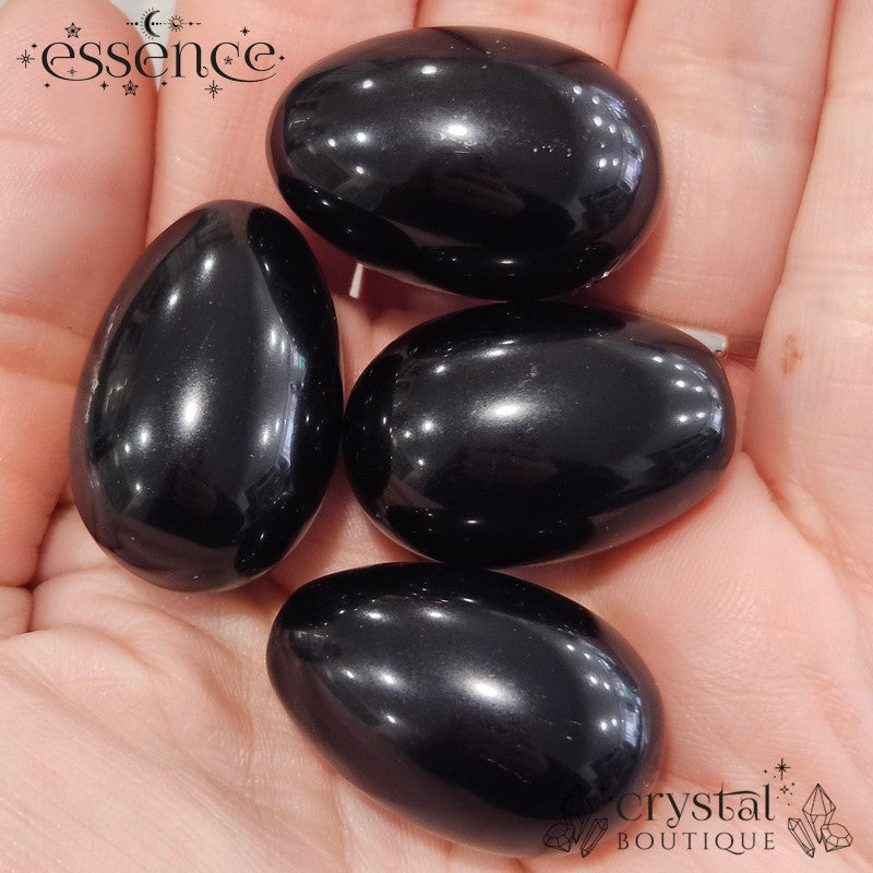 Black Obsidian Egg 30mm