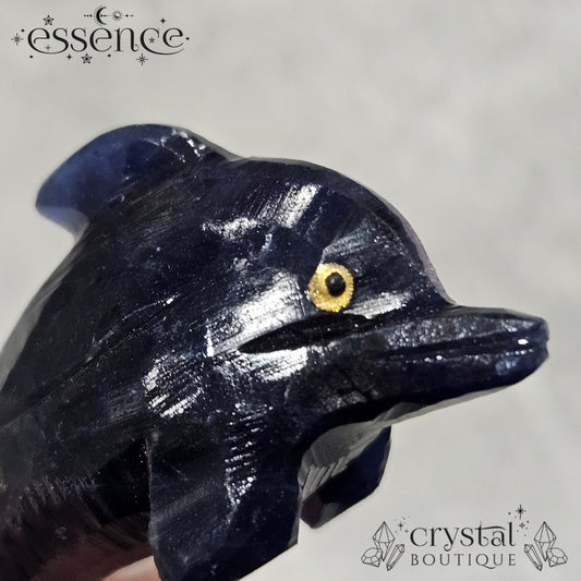 Sodalite Dolphin – A Wave of Calm & Intuition