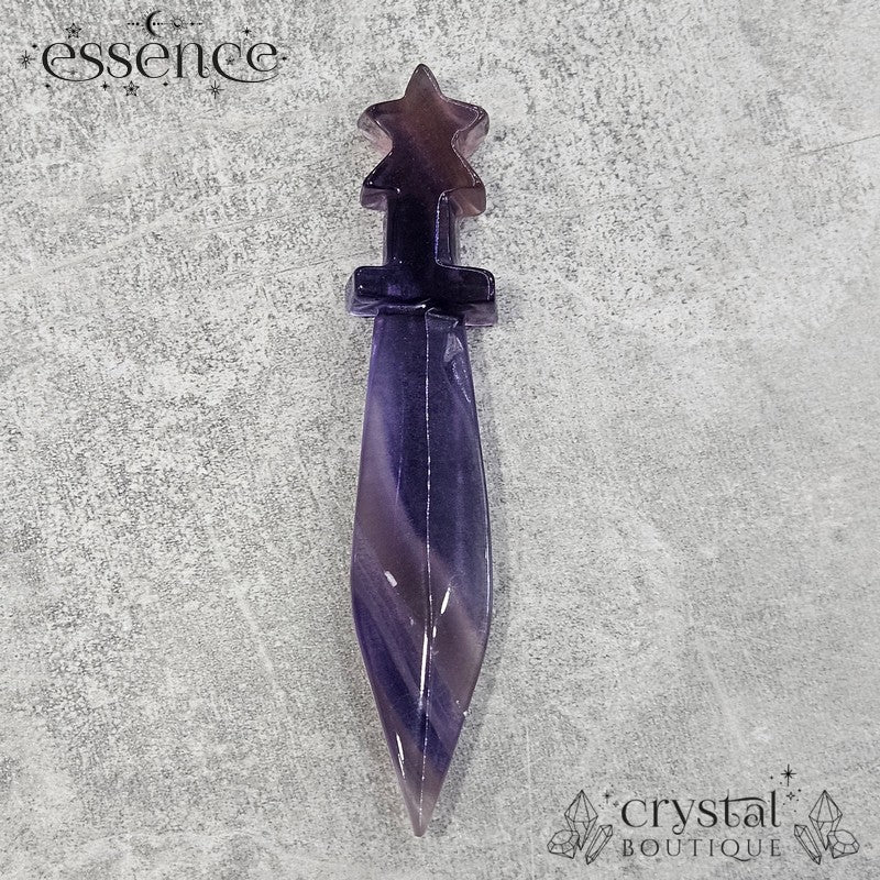 Fluorite Dagger – The Stone of Focus & Protection