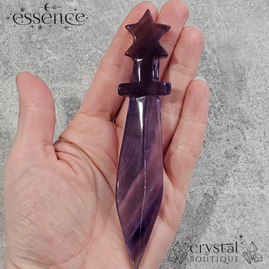 Fluorite Dagger – The Stone of Focus & Protection