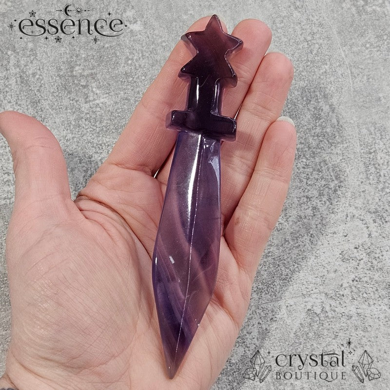 Fluorite Dagger – The Stone of Focus & Protection