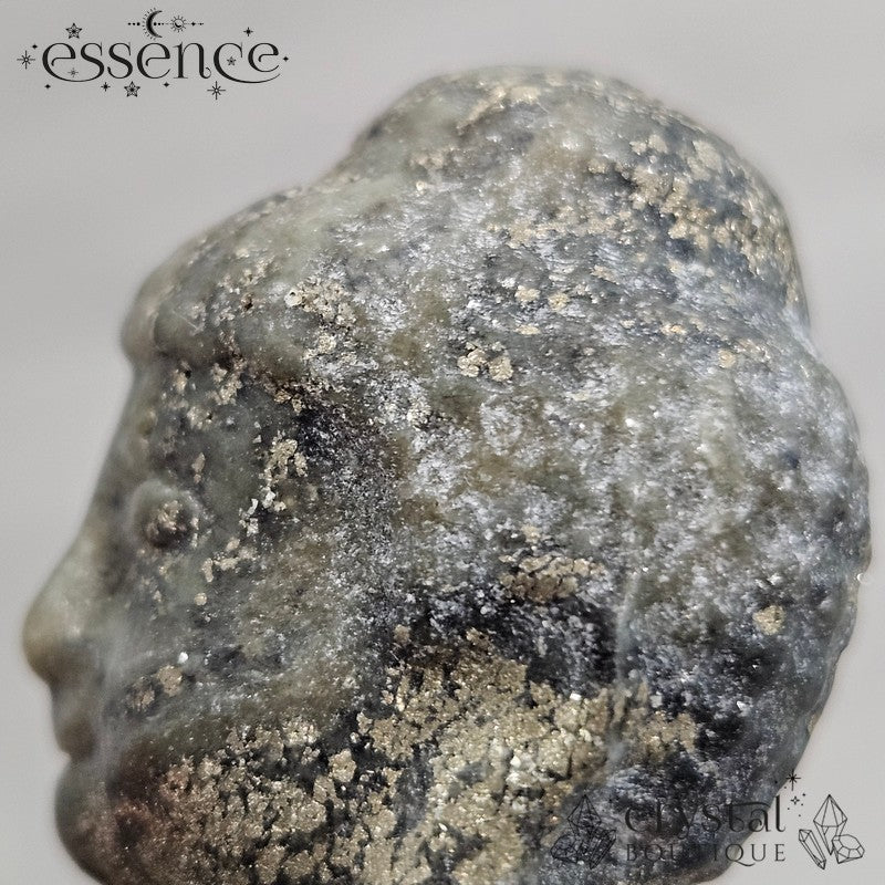 Pyrite Buddha Head