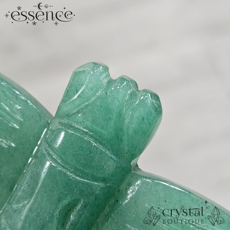 Green Aventurine Dragonfly