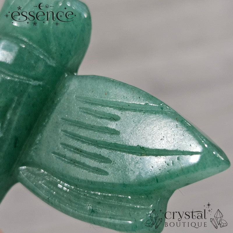 Green Aventurine Dragonfly