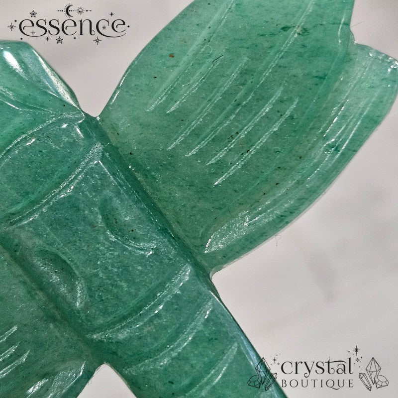 Green Aventurine Dragonfly