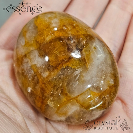 Golden Healer Polished Chunk – The Stone of Divine Healing & Abundance