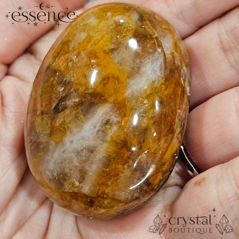 Golden Healer Polished Chunk – The Stone of Divine Healing & Abundance