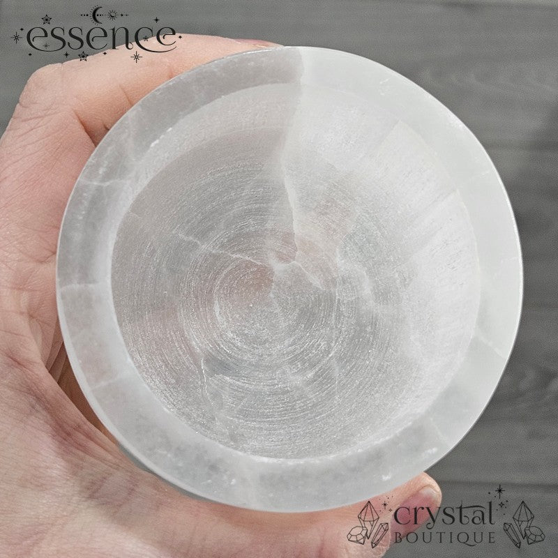 Satin Spa / Selenite Trinket pot