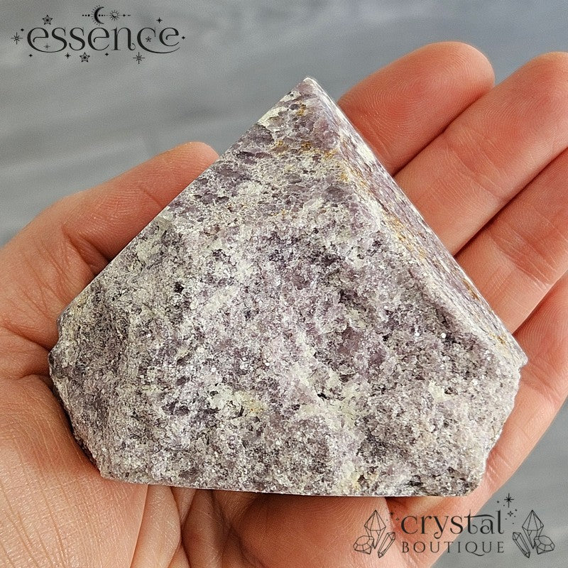 Lepidolite Cut Base Point – 270g