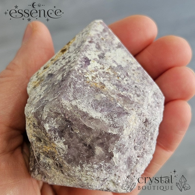 Lepidolite Cut Base Point – 270g