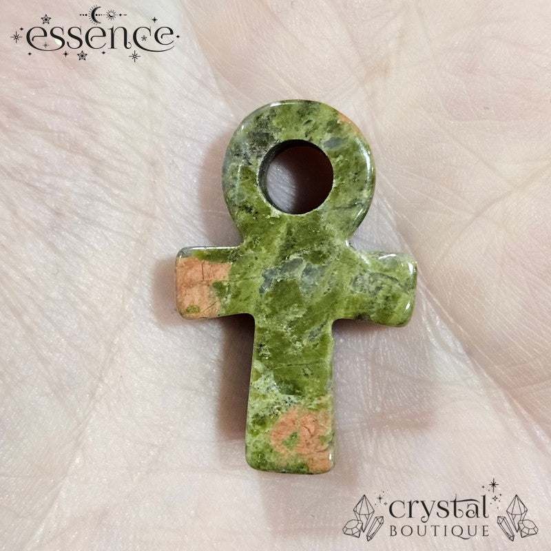 Unakite Ankh  – Symbol of Strength & Growth