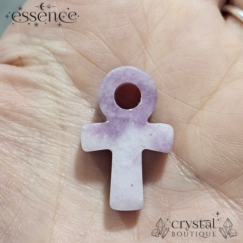 Lepidolite Ankh – Symbol of Strength & Serenity