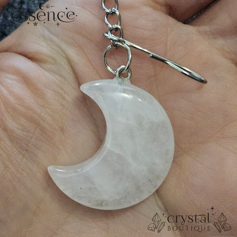 Clear Quartz Moon Stainless Steel Tea Strainer – Brew with Pure Energy!