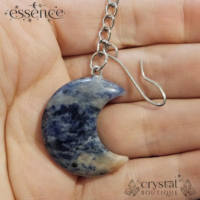 Sodalite Moon Stainless Steel Tea Strainer – Sip in Serenity!