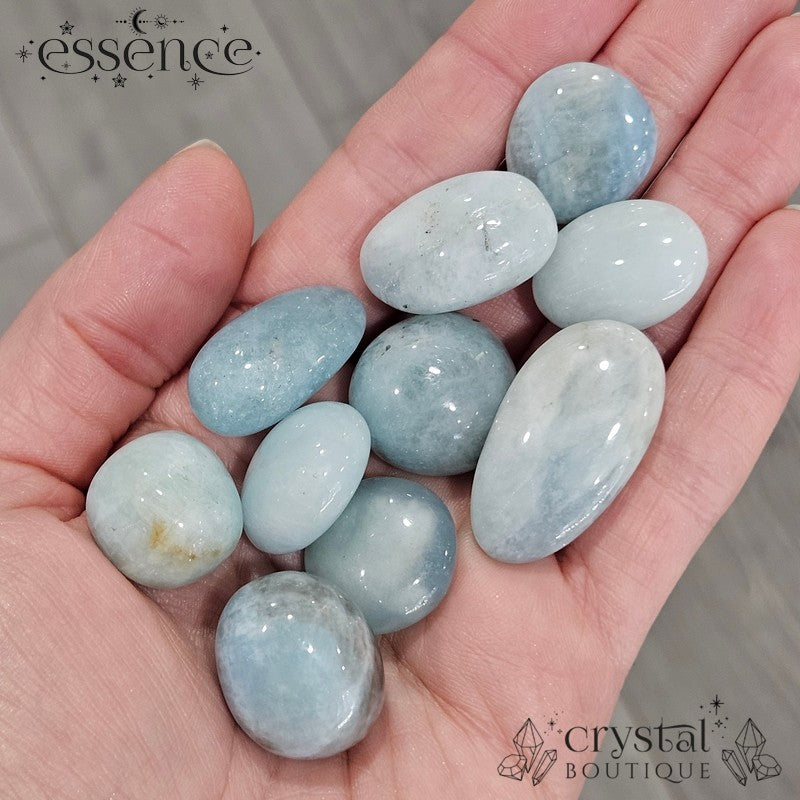 Aquamarine Tumbled Stones