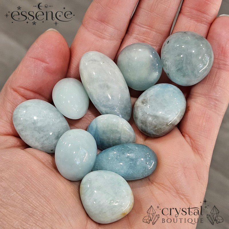 Aquamarine Tumbled Stones