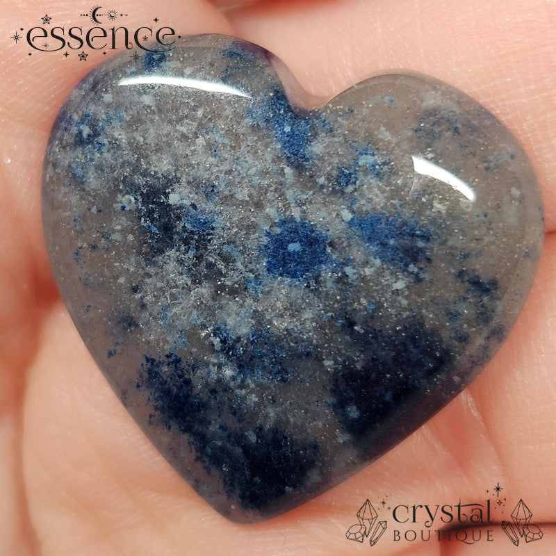 Trolleite in Quartz Heart 💙 Soothing, Insightful & Calming