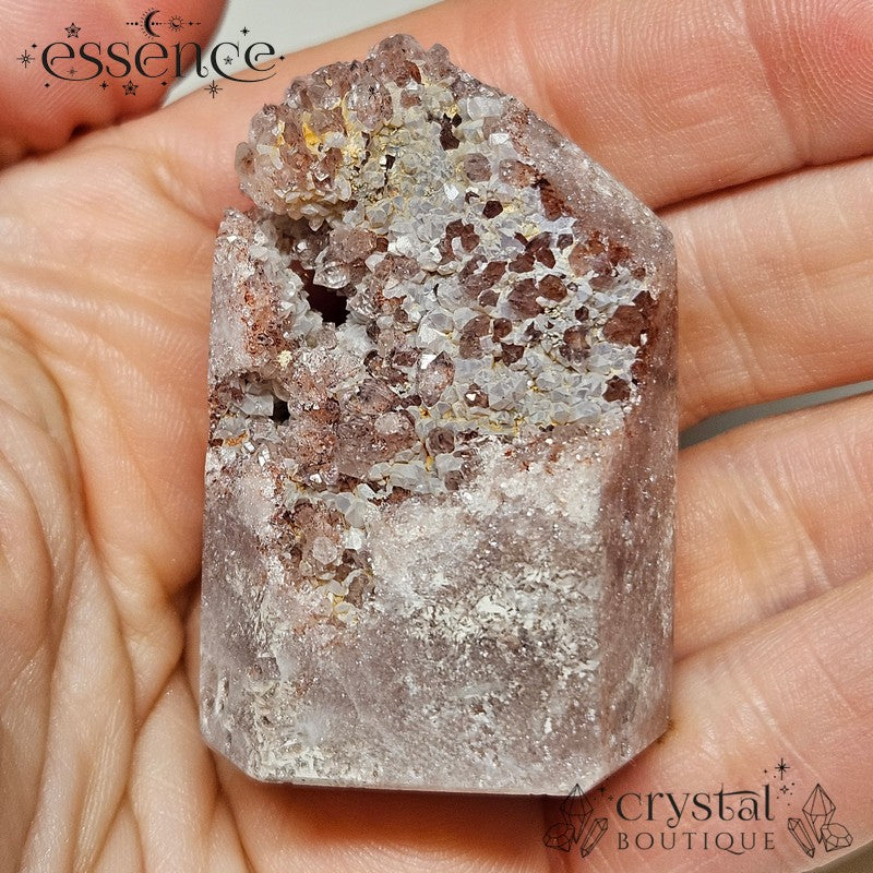 💗 Pink Amethyst Tower –  Soft Sparkle Magic 💫