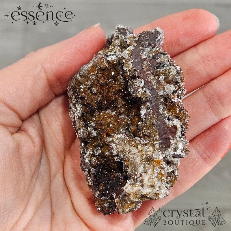 Red Manganese Druzy – 114g Calming Energies