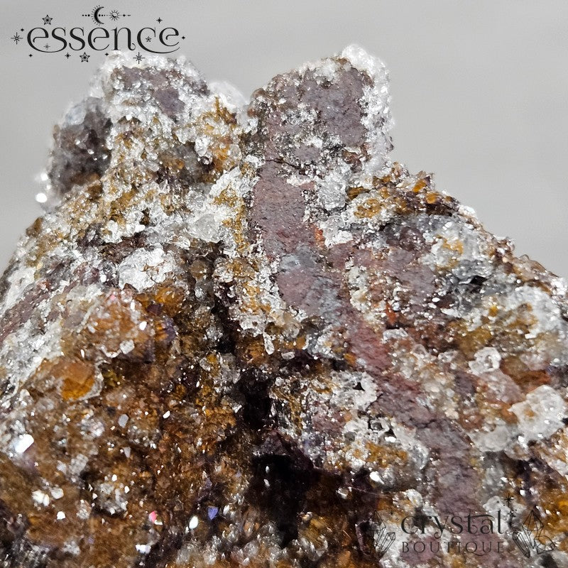 Red Manganese Druzy – 114g Calming Energies