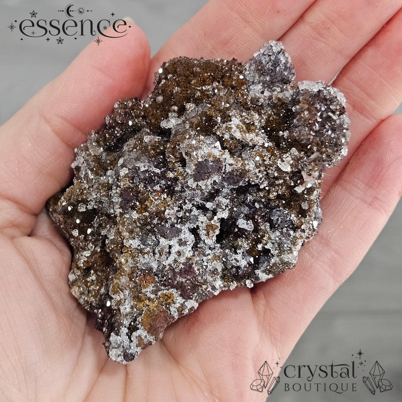 Red Manganese Druzy – 114g Calming Energies