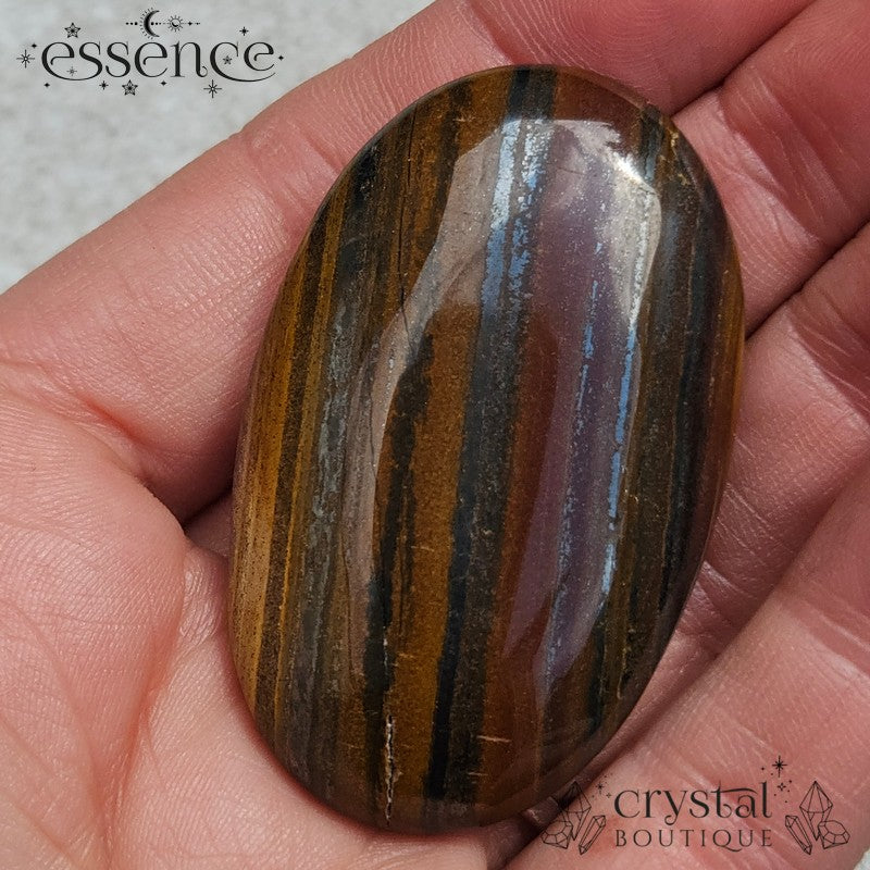 Muggle Stone (Iron Tigers Eye) Palm Stone