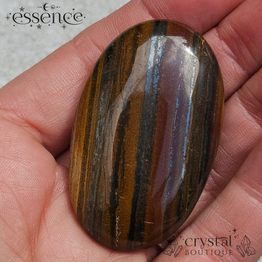 Muggle Stone (Iron Tigers Eye) Palm Stone