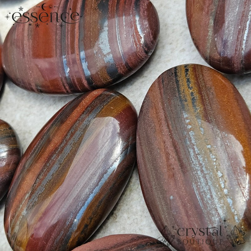 Muggle Stone (Iron Tigers Eye) Palm Stone