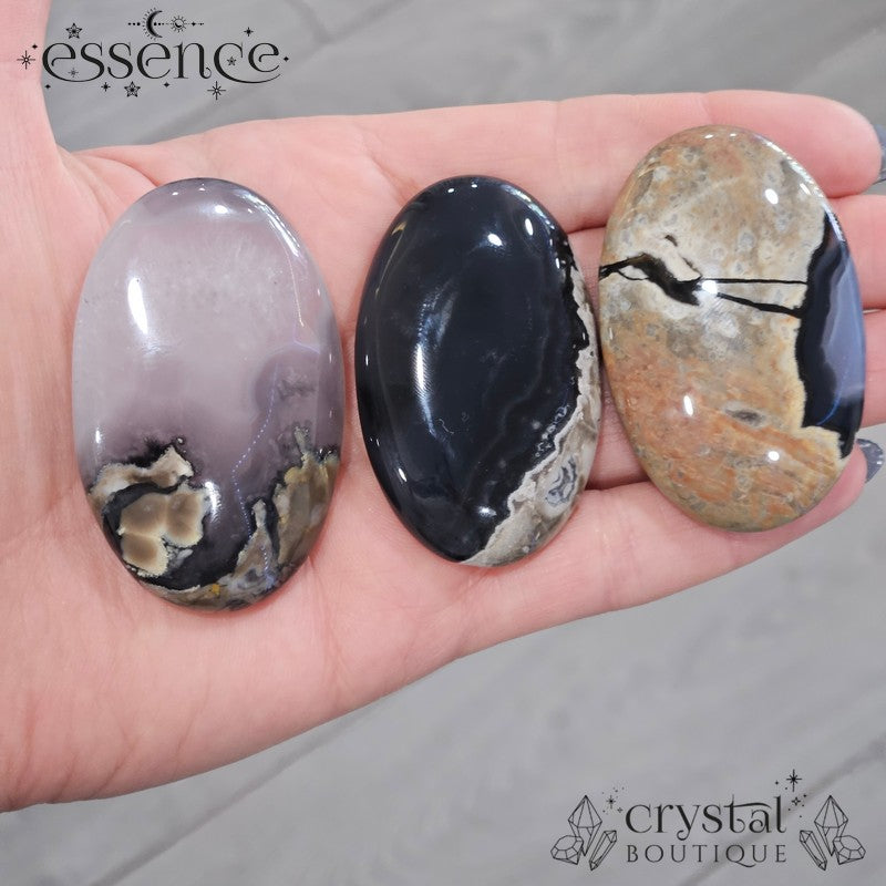 Volcano Agate Palm Stone