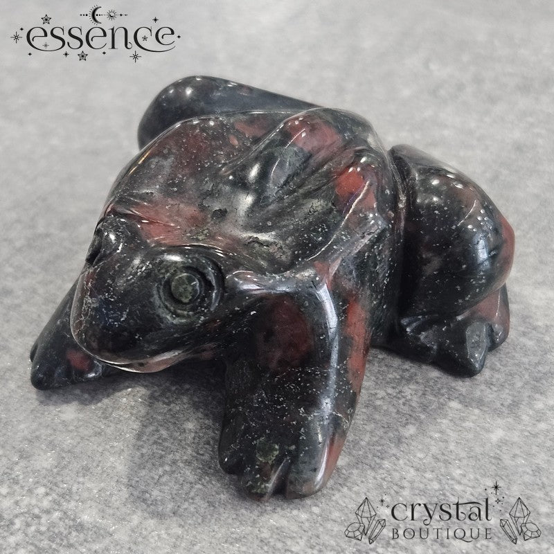 Plum Blossom Jasper Frog