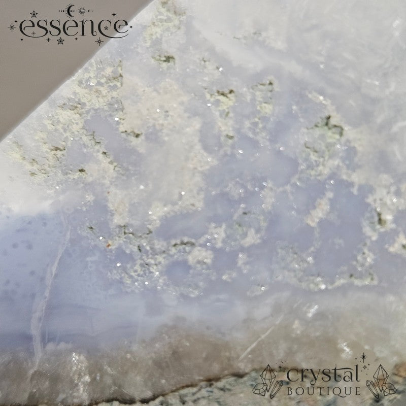 Blue Lace Agate Tower - Crystal Surf