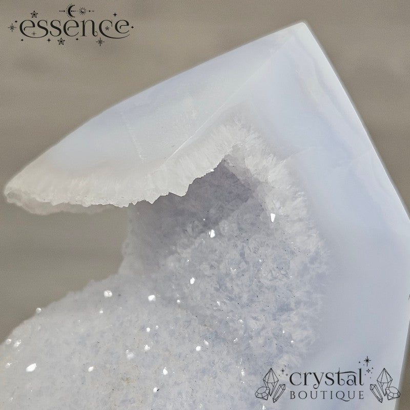Blue Lace Agate Tower - Tidal Twist