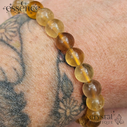 Yellow Fluorite Bracelet