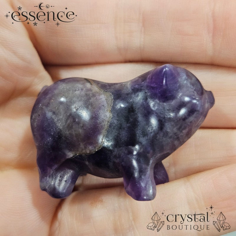 Amethyst Pig