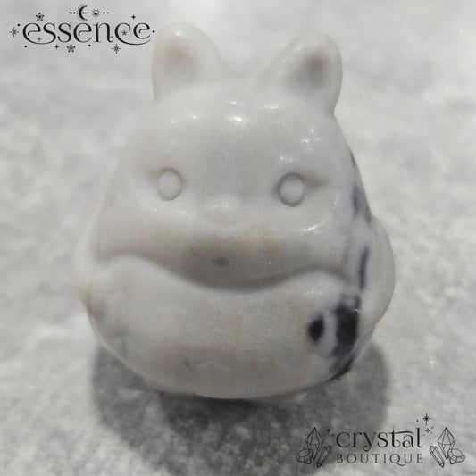 Tai Chi Jasper Totoro Carving