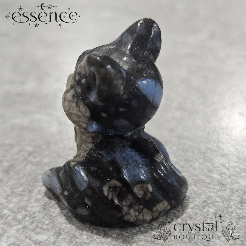 Blue Que Sera Fox Carving 🦊💙