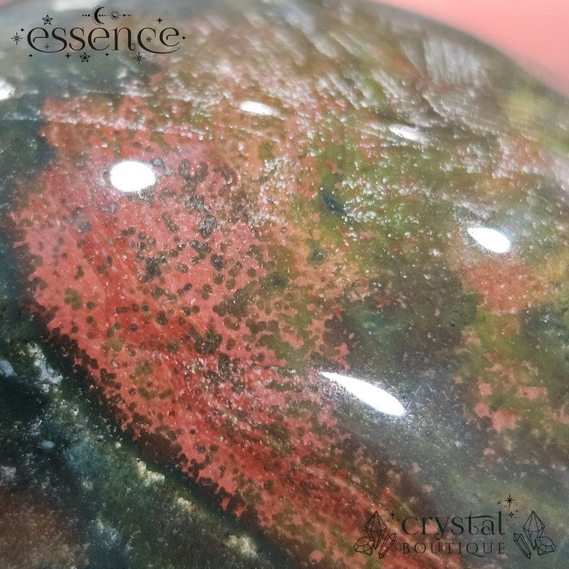 Ocean Jasper Skull (Woodland Flame)