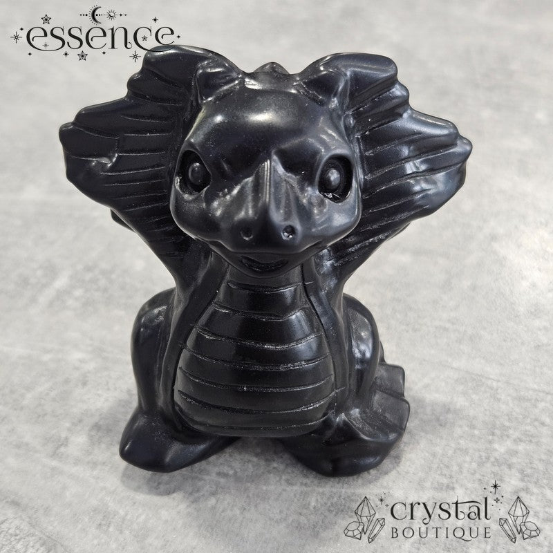 Black Obsidian Dragon 204gms