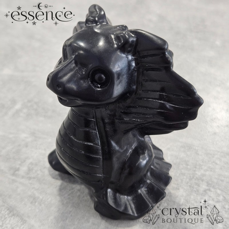 Black Obsidian Dragon 204gms