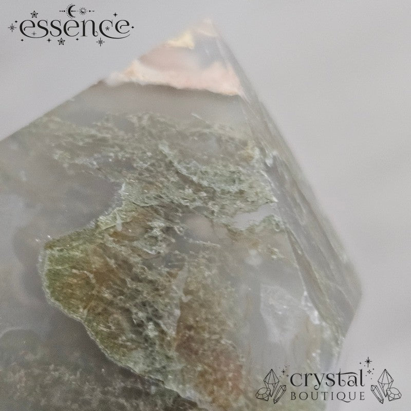 Moss Agate Tower🌿 Deep Woods | 158g