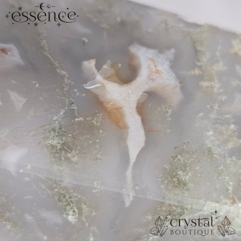 Moss Agate Tower🌿 Deep Woods | 158g
