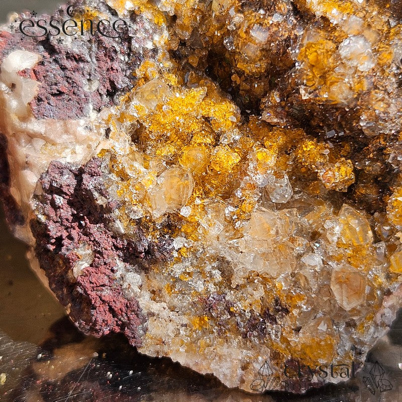 Manganese & Calcite Cluster 150gm