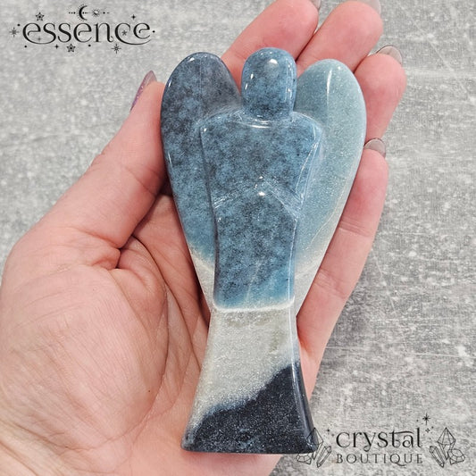 Trolleite Angel – Celestial Calm in Carved Form (183g)