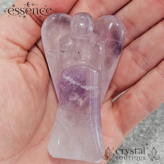 Phantom Amethyst Angel 93g (Brazilian Hand-Carved)