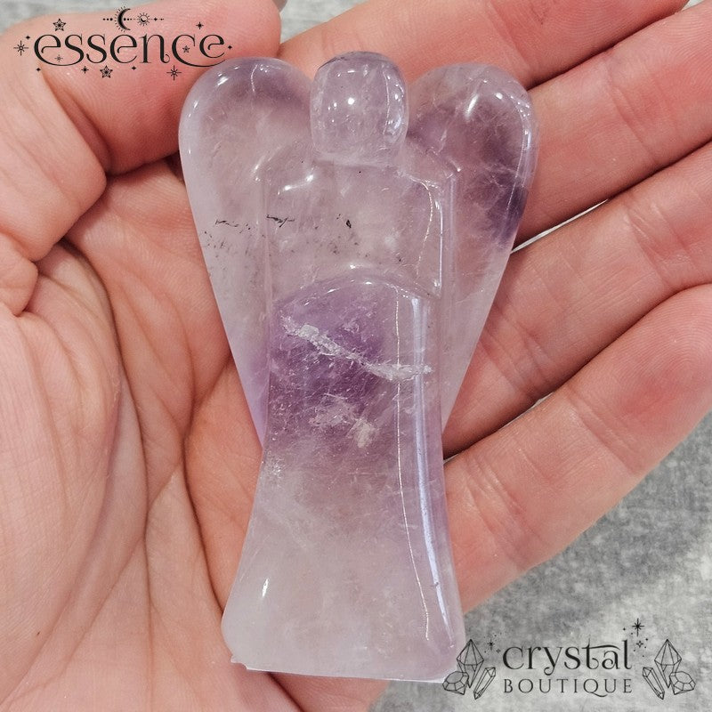Phantom Amethyst Angel 93g (Brazilian Hand-Carved)