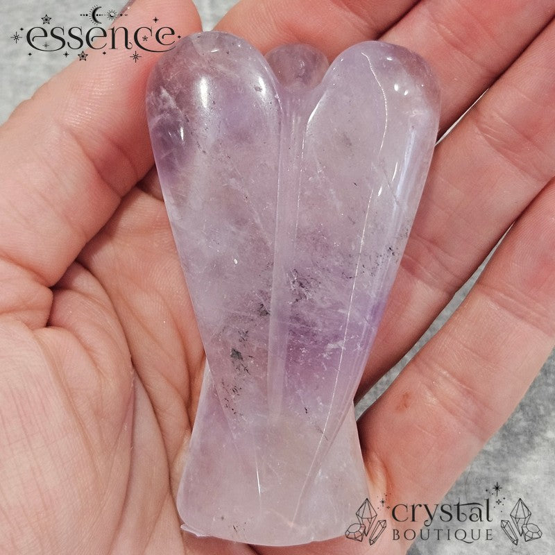 Phantom Amethyst Angel 93g (Brazilian Hand-Carved)
