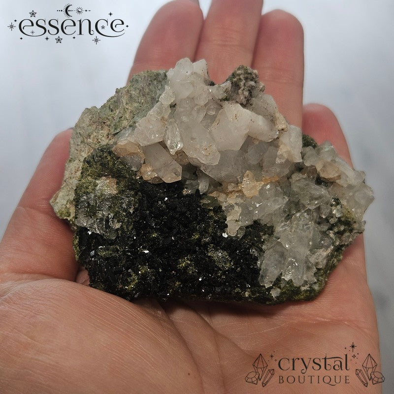 Forest Epidote Cluster – Forest Vibes from Turkey 157g