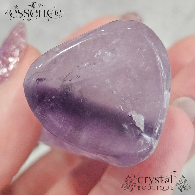 Phantom Amethyst Angel Hand Carved (Brazil)